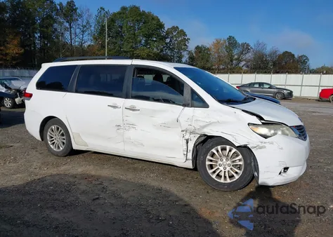 2011 Toyota Sienna Xle V6 из США, поврежденный, VIN 5TDYK3DC7BS125659